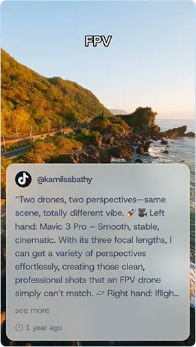 TikTok - Kamil Sabathy FPV comparison