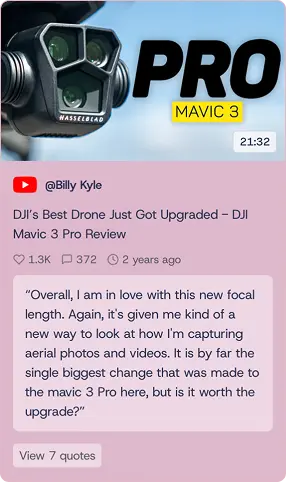 YouTube - Billy Kyle DJI review