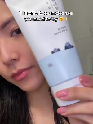 Public TikTok skincare cleanser post from kellybellyy02