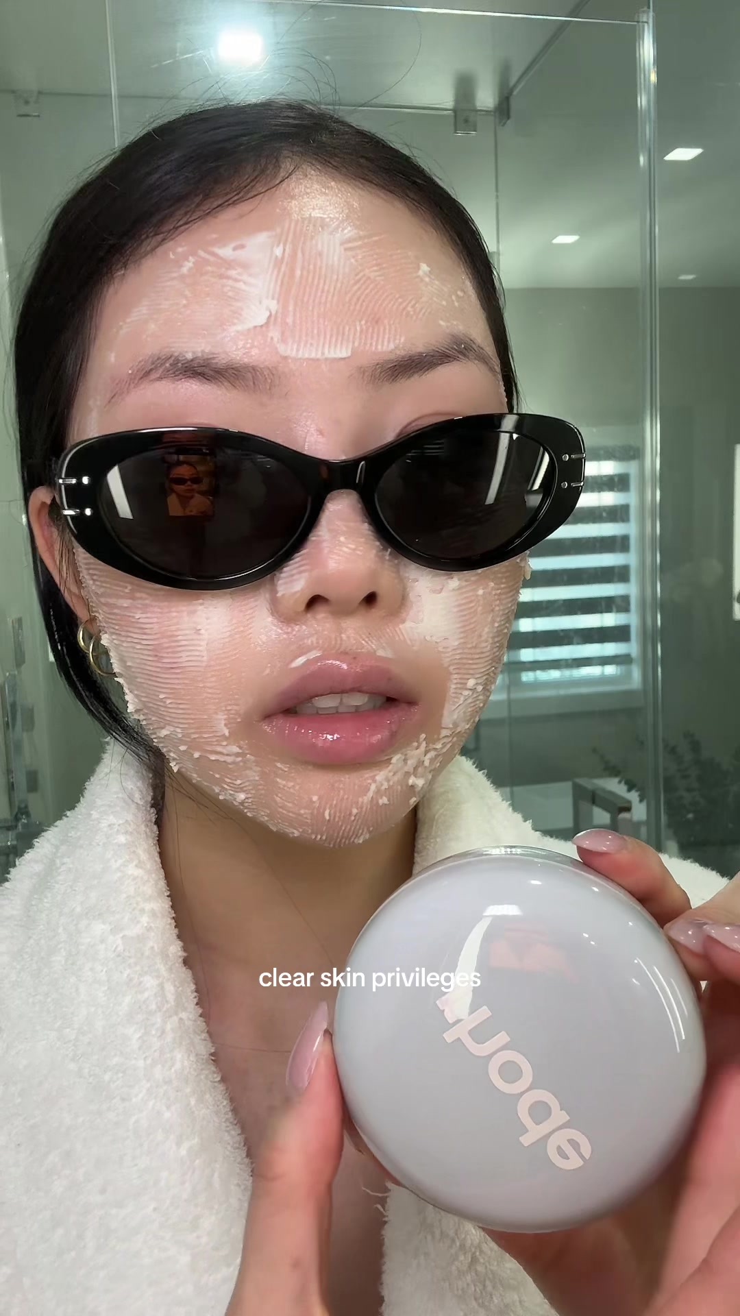 Public TikTok cleanser comparison post from bykristinanguyen