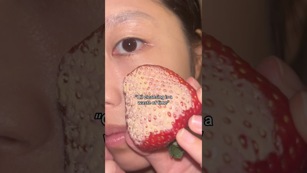 Public YouTube skincare routine post thumbnail from milky